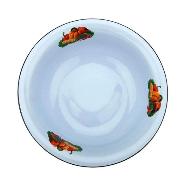 Таз 20л эмаль титановый рябчик 20-3028/4 (3)