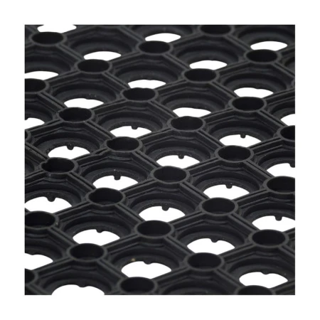 Коврик придверный ячеистый 50*80*2,2см резина грязесборный (5)