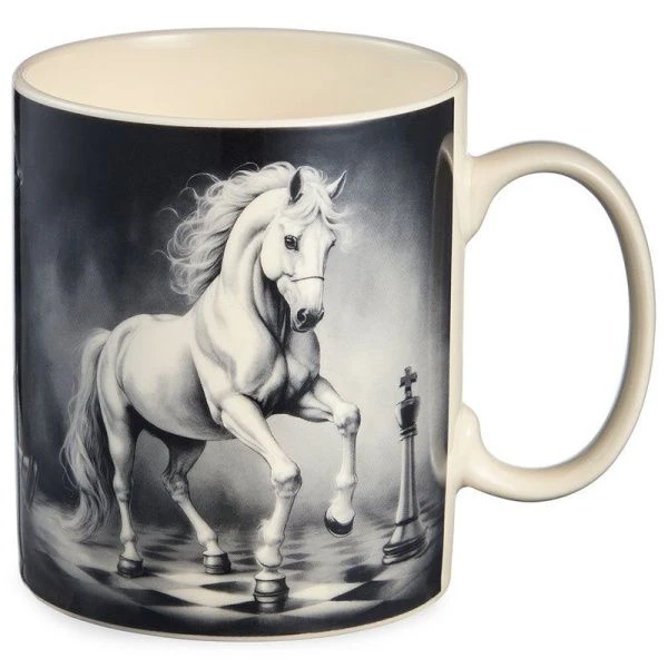 Кружка 435мл фарфор ХОД КОНЁМ (24)