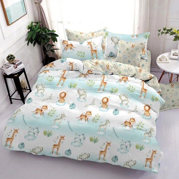 КПБ 1,5сп поплин 100% хлопок Lime Time TEENS (пр.150*220, под.145*215, нав.70*70) рис. Африка КПБ 1,5сп поплин 100% хлопок Lime Time TEENS (пр.150*220, под.145*215, нав.70*70) рис. Африка