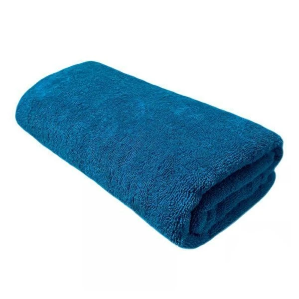 Полотенце махровое 70*140см Моно синий 400гр м7773_01 L