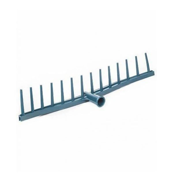 Грабли садовые пластик 14 зубьев длина 580мм без черенка (10)