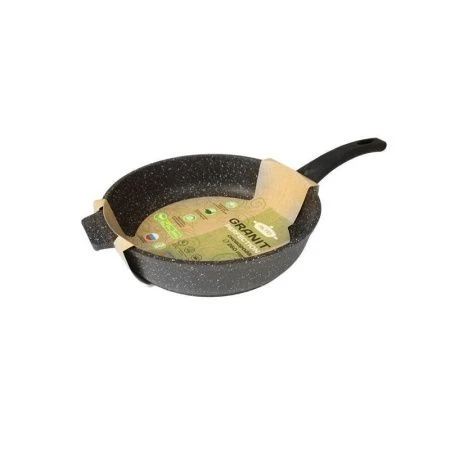 Сковорода 26см алюминий АП Granit Perfection chocolate с несъемной ручкой (10)