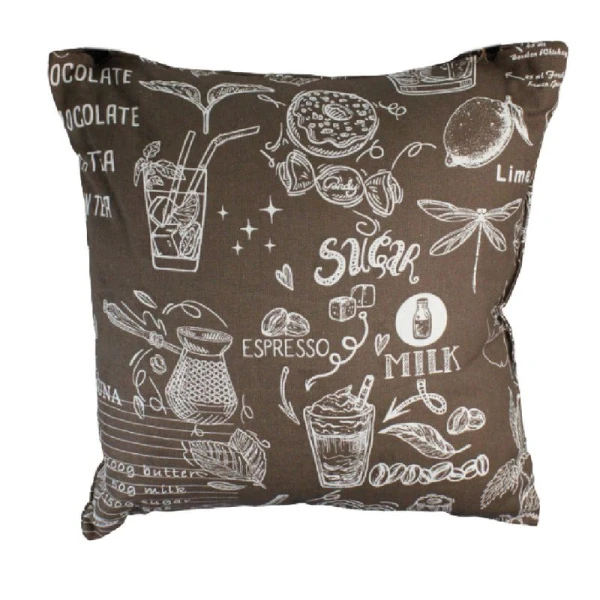 Подушка декоративная 40*40см рогожка КУЛИНАР LeSonnet арт. 21