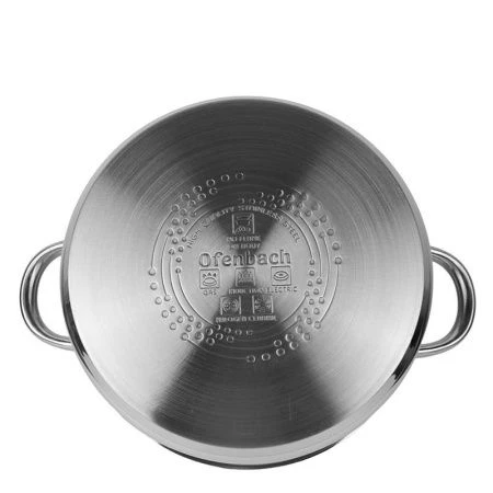 Кастрюля 5,5л нерж.сталь со стекл.крышкой 24см h13,5см капс.дно индукция арт.100527 (4)