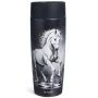Термокружка 360мл нерж.сталь ХОД КОНЕМ (24)