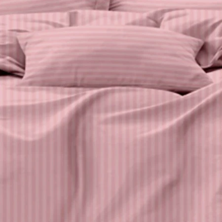 Пододеяльник евро сатин-страйп LeSonnet розовый крем ВЫВОД