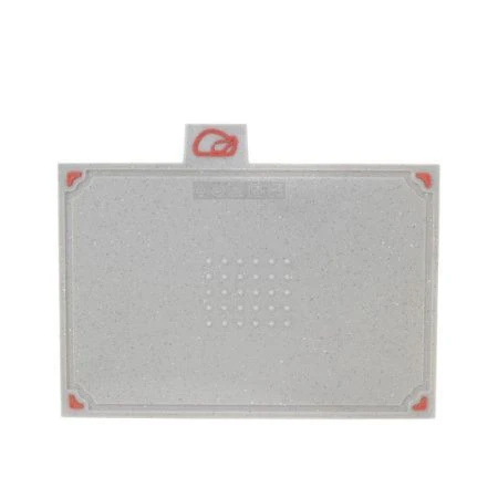 Доска разделочная набор 3шт 29*19,5*0,6см пластик на подставке серый гранит (5)