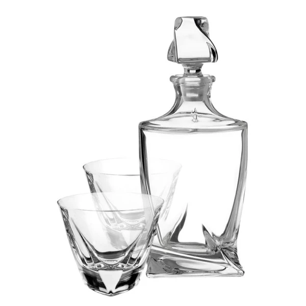 Набор для виски 7пр (графин 580мл, 6 стаканов 250мл) стекло JC-16174 (4)