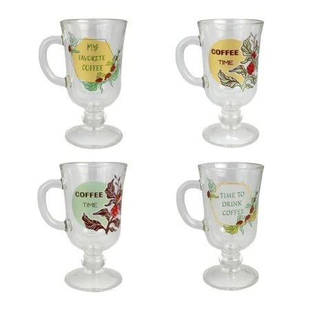 Кружка 200мл стекло Глинтвейн h142 d76 КОФЕ ТАЙМ (12)