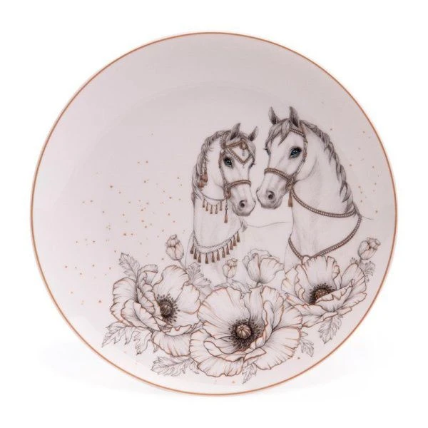 Тарелка мелкая 20,5см фарфор Top Style десертная (24)