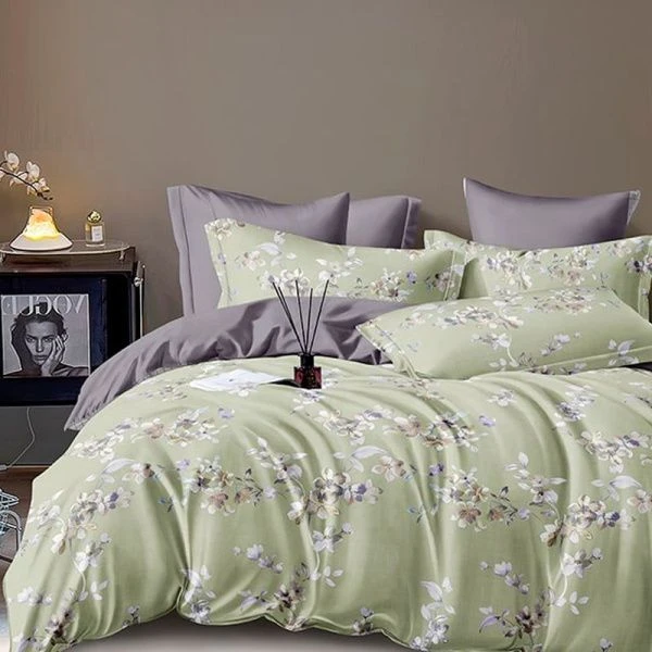 КПБ евро поплин Butterfly Делюкс (пр.215*240, под.215*200, нав.70*70*2) рис. 6745