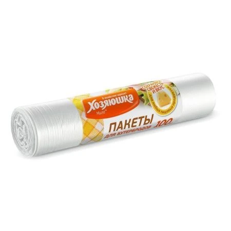 Пакеты для бутербродов 100шт 17*28см в рулоне ХОЗЯЮШКА Мила (100) Пакеты для бутербродов 100шт 17*28см в рулоне ХОЗЯЮШКА Мила (100)