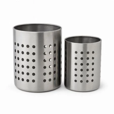 Подставки для столовых приборов набор 2шт (13,5*11/11,5*9,5см) металл JC-18152 (60)