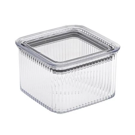 Контейнер для сыпучих продуктов вакуумный пластик Рим 0,55л (45)