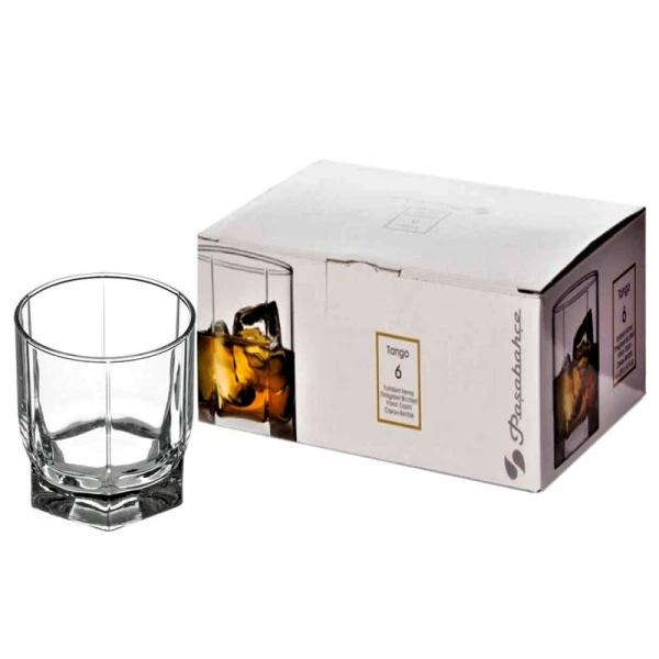 Стаканы набор 6шт 250мл стекло ТАНГО (8)