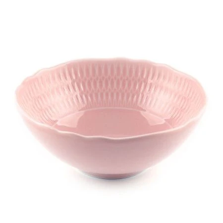 Салатник 26см фарфор СОФИЯ РОЗОВАЯ  0883740 Sofia LB07