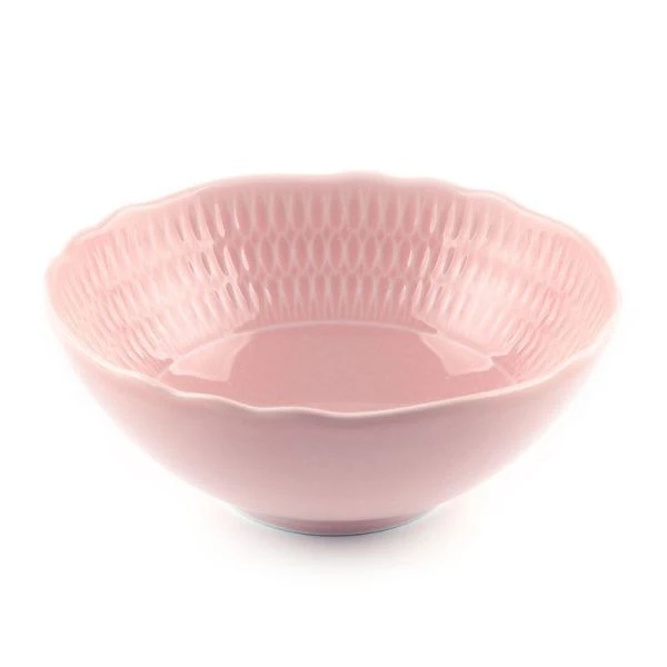 Салатник 26см фарфор СОФИЯ РОЗОВАЯ  0883740 Sofia LB07