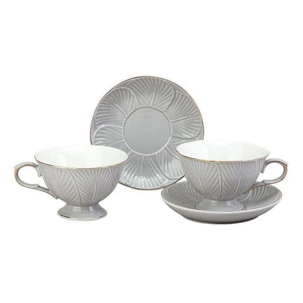 Чайный набор 4пр фарфор Top Style на 2 персоны 250мл 2CS3A-SY126G (12)