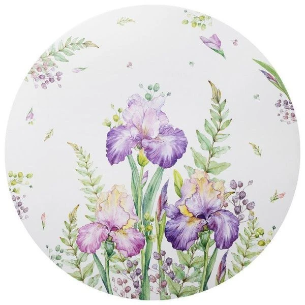 Салфетки сервировочные набор 4шт 38см пластик ИРИС (30)