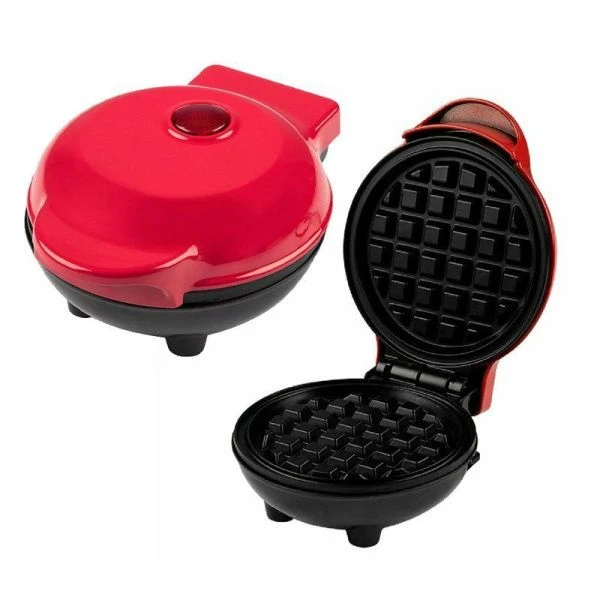 Вафельница HomeStar HS-2040, 500Вт, венская вафля, красная