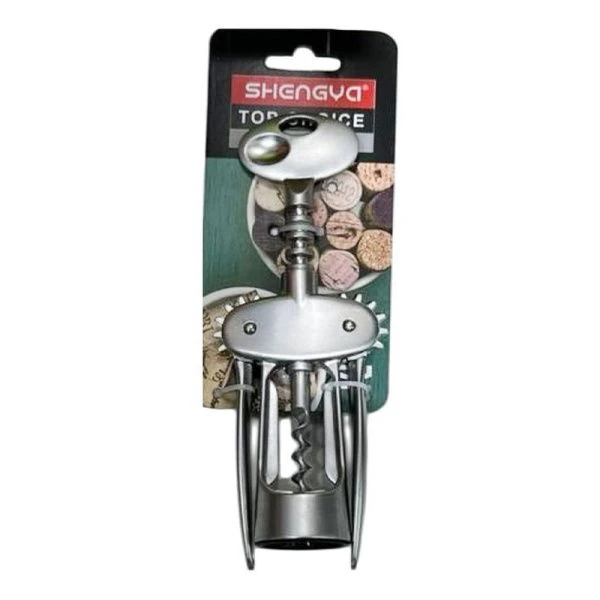 Штопор 19см металл Е2763А/JC-17393 (72)