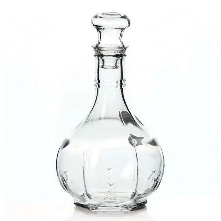 Графин 500мл стекло КАРАТ со стеклянной пробкой (6)