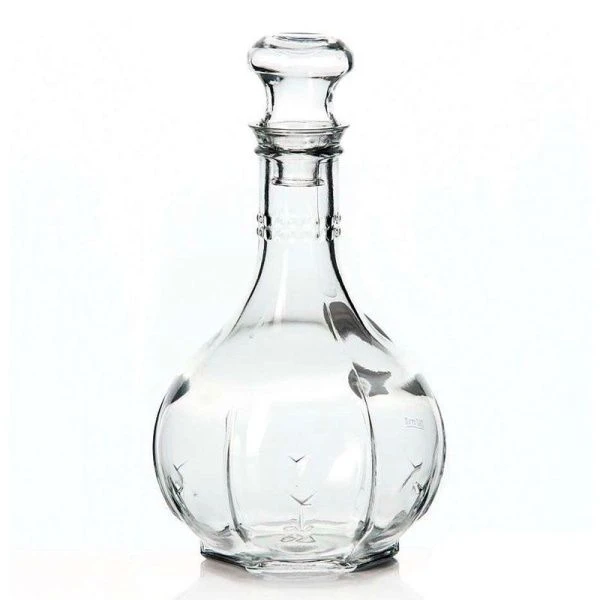 Графин 500мл стекло КАРАТ со стеклянной пробкой (6)