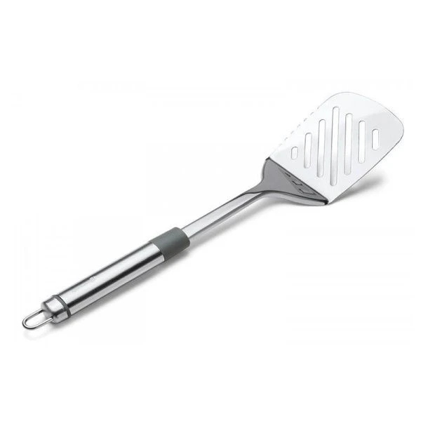 Лопатка кулинарная 35*8см нерж.сталь Tesoro с прорезями TSR-04 (12/72)