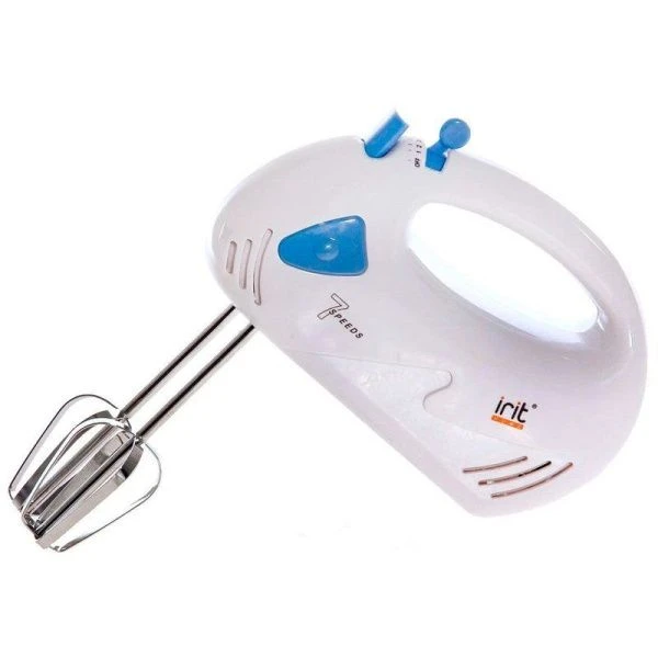 Миксер нерж.сталь/пластик IR-5400 мощность 150Вт, 7 скоростей (24)