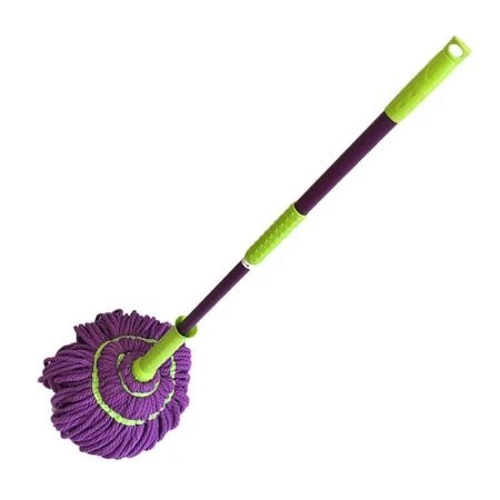 Швабра с отжимом крутящимся с веревочной насадкой микрофибра с телескоп.черенком 130см Умничка (20) Швабра с отжимом крутящимся с веревочной насадкой микрофибра с телескоп.черенком 130см Умничка (20)