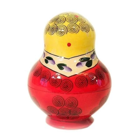 Матрешка 10-ти кукольная 13,5*11см дерево традиционная Фонарик (1)