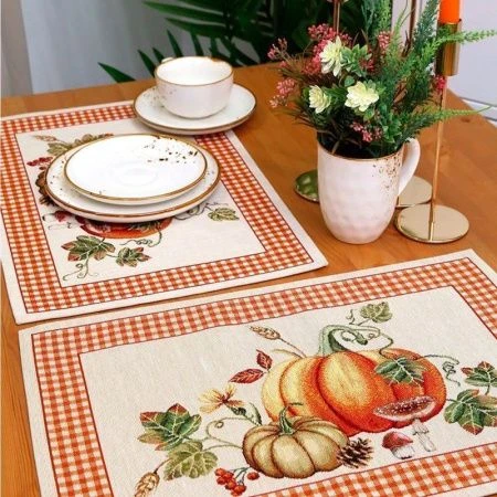 Салфетки набор 2шт 35*45см гобелен ТЫКОВКИ клетка Салфетки набор 2шт 35*45см гобелен ТЫКОВКИ клетка