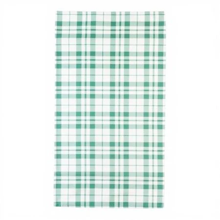 Полотенце кухонное саржа 100% хлопок 40*70см Этель Eucalyptus (клетка) 5511175