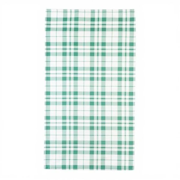 Полотенце кухонное саржа 100% хлопок 40*70см Этель Eucalyptus (клетка) 5511175