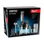 Блендер погружной нерж.сталь Centek CT-1310 1500Вт, шинковка 2л, чоппер 500мл, венчик, стакан(2)