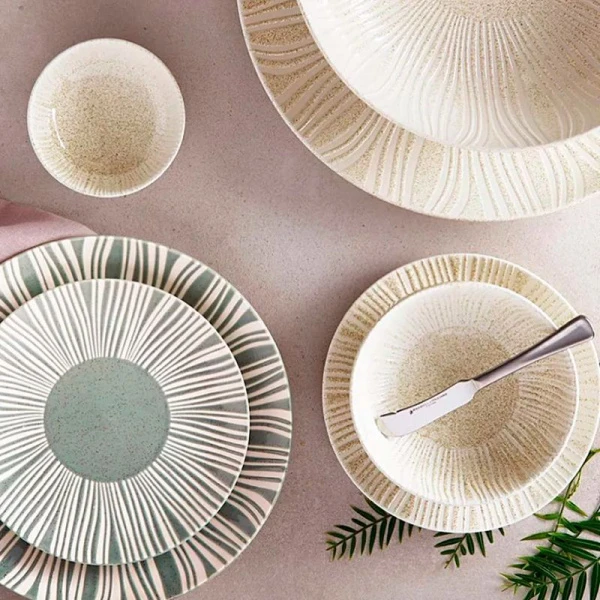 Салатник 500мл 15,5см фарфор Solaris бежевая в крапинку Линии MW602-AX0311 (24)