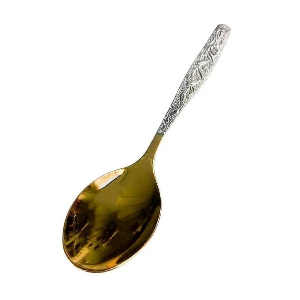 Ложка десертная нерж.сталь УРАЛОЧКА 18/0 М13 НТП н81/132 (120)