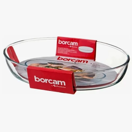 Форма для запекания 285мл 10,5*6см стекло БОРКАМ (24)