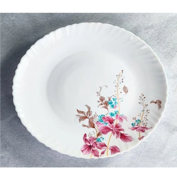 Тарелка мелкая 24,1см стеклокерамика КЛАРИС обеденная (24)