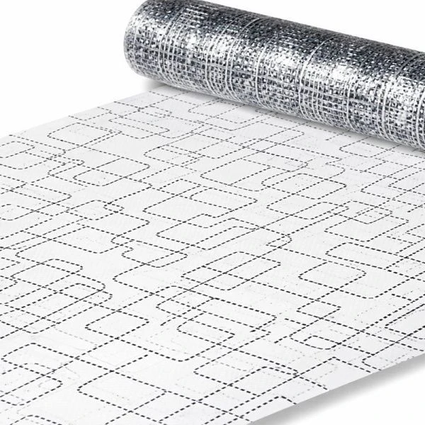 Клеенка силиконовая прозрачная Dekorelle 0,6*20м серебро 165S