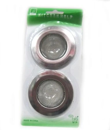 Ситечко в раковину 2шт 7см металл (сеточка) JC-729 (600)