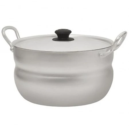 Кастрюля 4,5л алюминий КЛАССИКА УНИВЕРСАЛ мет.крышка (12)