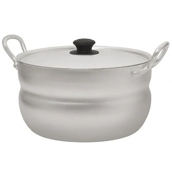 Кастрюля 4,5л алюминий КЛАССИКА УНИВЕРСАЛ мет.крышка (12)