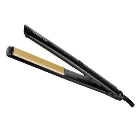 Выпрямитель для волос пластик Centek CT-2017 черный 50Вт, плавающие керам.пластины 120мм, LED