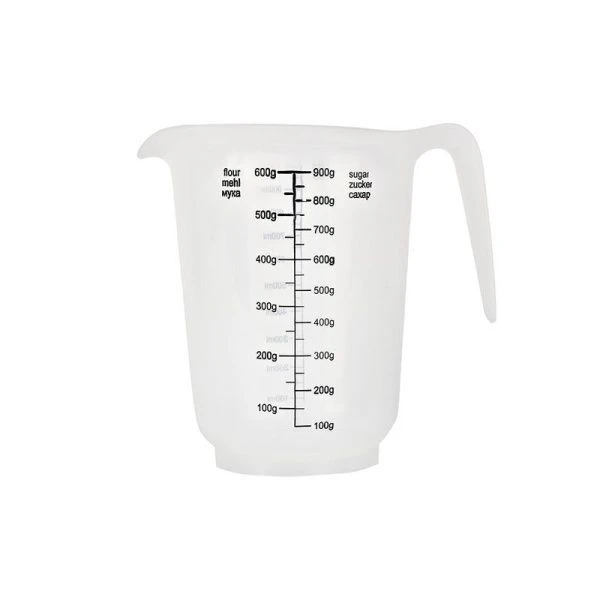 Мерный кувшин 1л пластик натуральный (24)