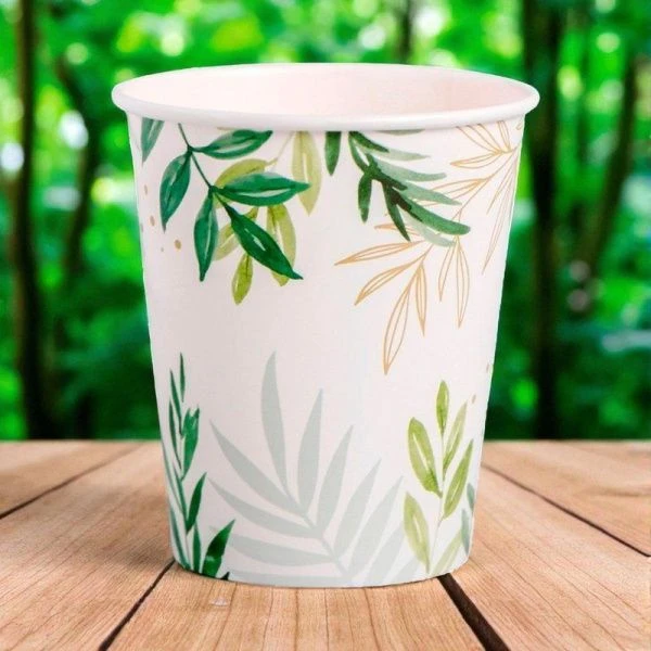Стакан бумажный 250мл Природа