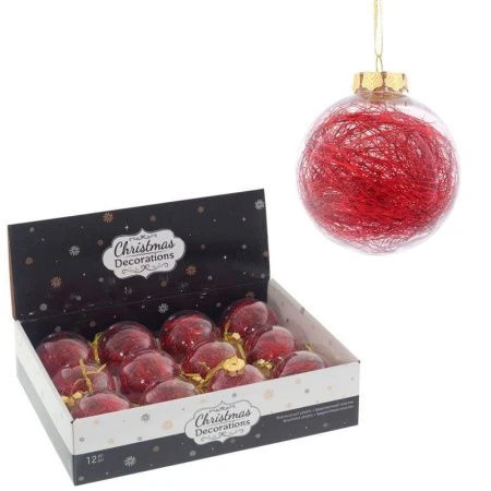 Украшение новогоднее Шар D 8 см