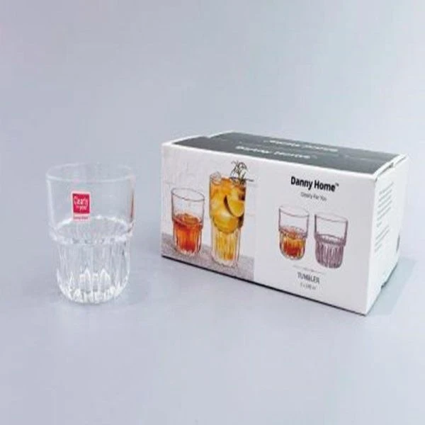 Стаканы высокие набор 6шт 248мл 8,3*8,3*6см стекло подар.уп 1988-02/JC-18273 (12)