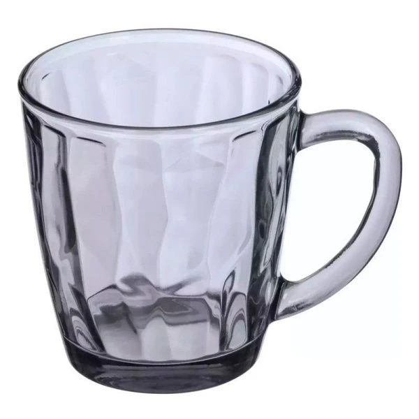 Кружка 350мл стекло BLACK DIAMOND (8)